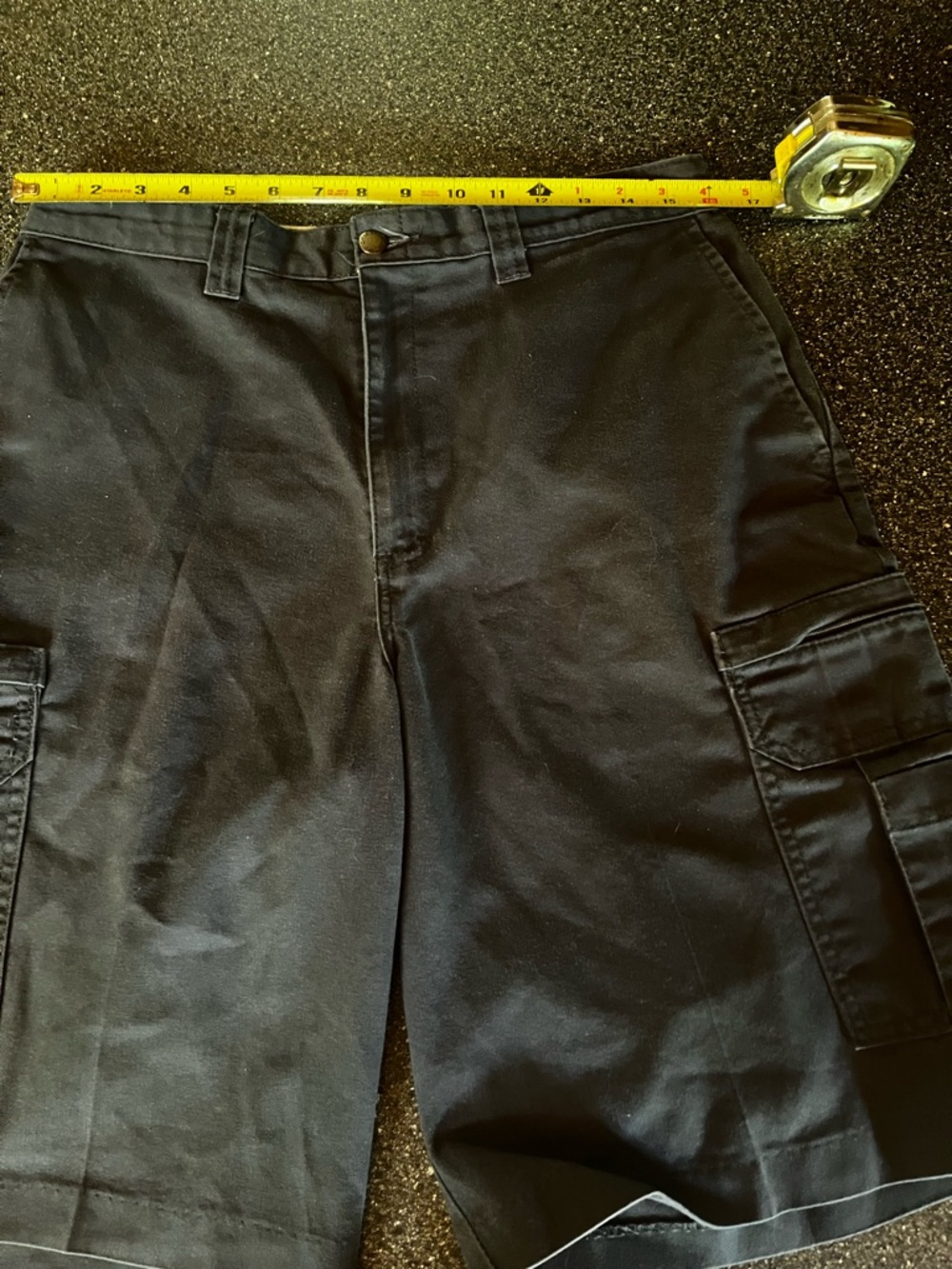 Dickies Black Men's Cargo Shorts with Utility Pockets